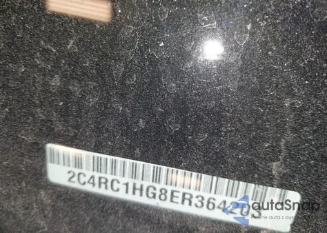 2014 Chrysler Town & Country S z USA, uszkodzony, nr VIN 2C4RC1HG8ER364203